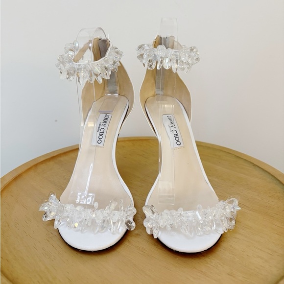 Jimmy Choo Maisel Crystal Heels - Picture 7 of 13